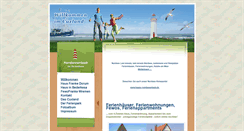 Desktop Screenshot of happy-nordsee-urlaub.de